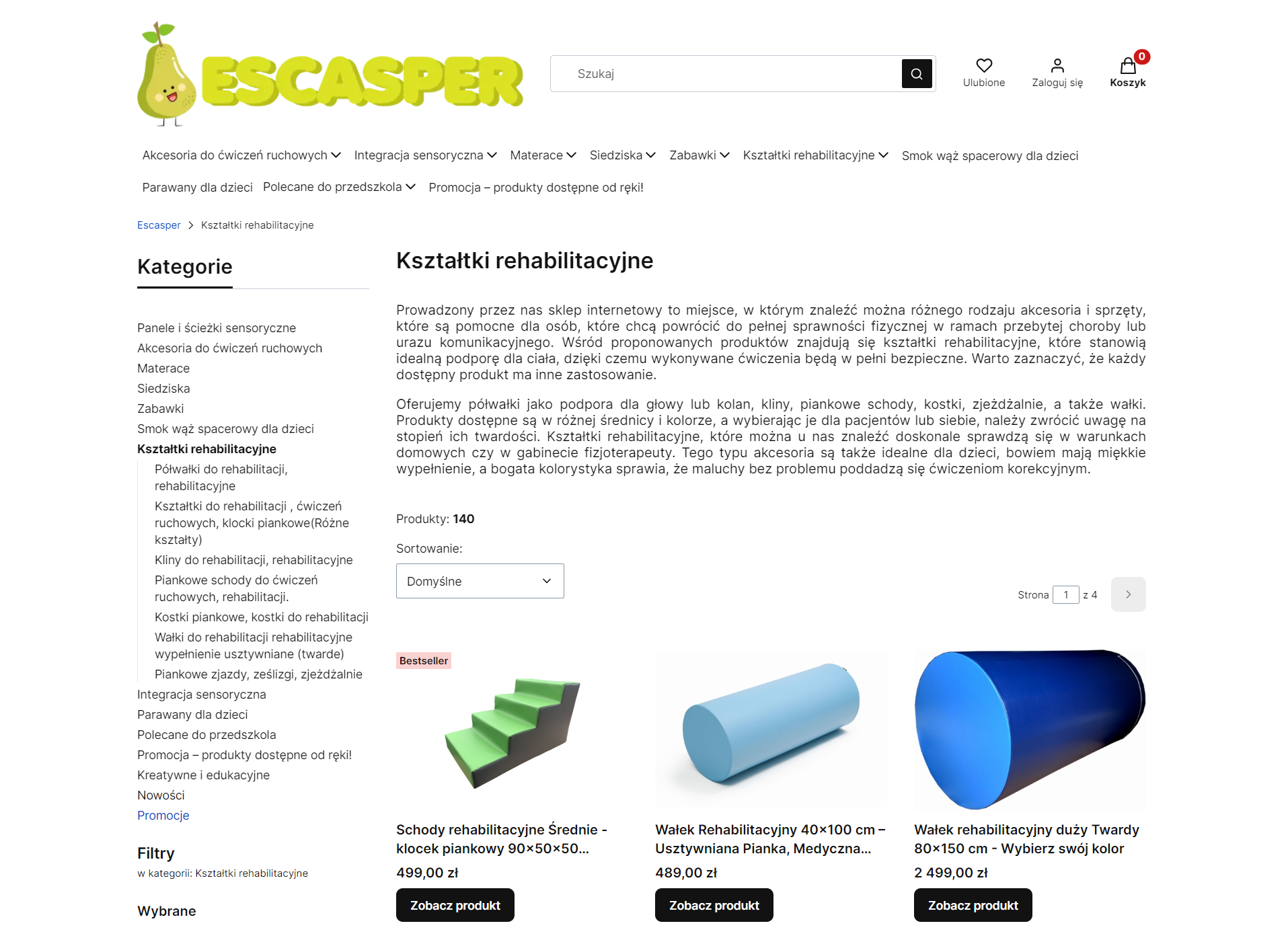 Kształtki rehabilitacyjne jako narzędzie wspierające rozwój motoryki dużej