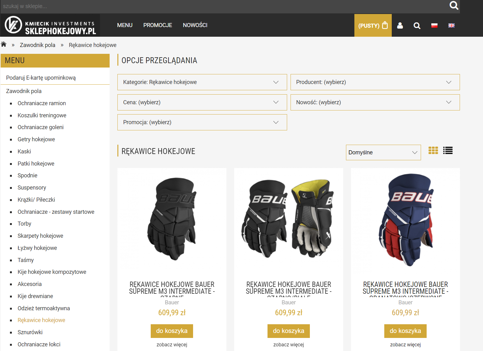 Rękawice hokejowe dla juniora - jak dobrać rozmiar i model dla młodego gracza?