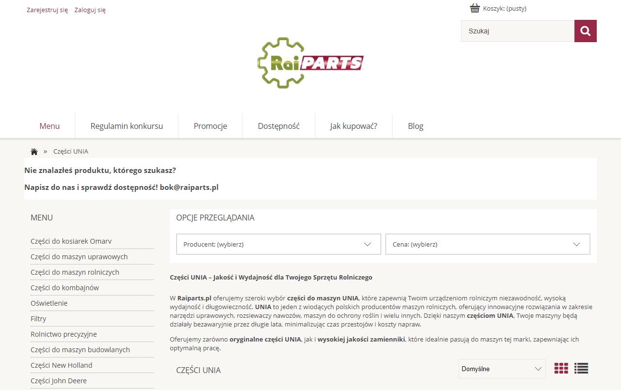 Części UNIA a wydajność pracy w gospodarstwie - co realnie wpływa na tempo i precyzję pracy