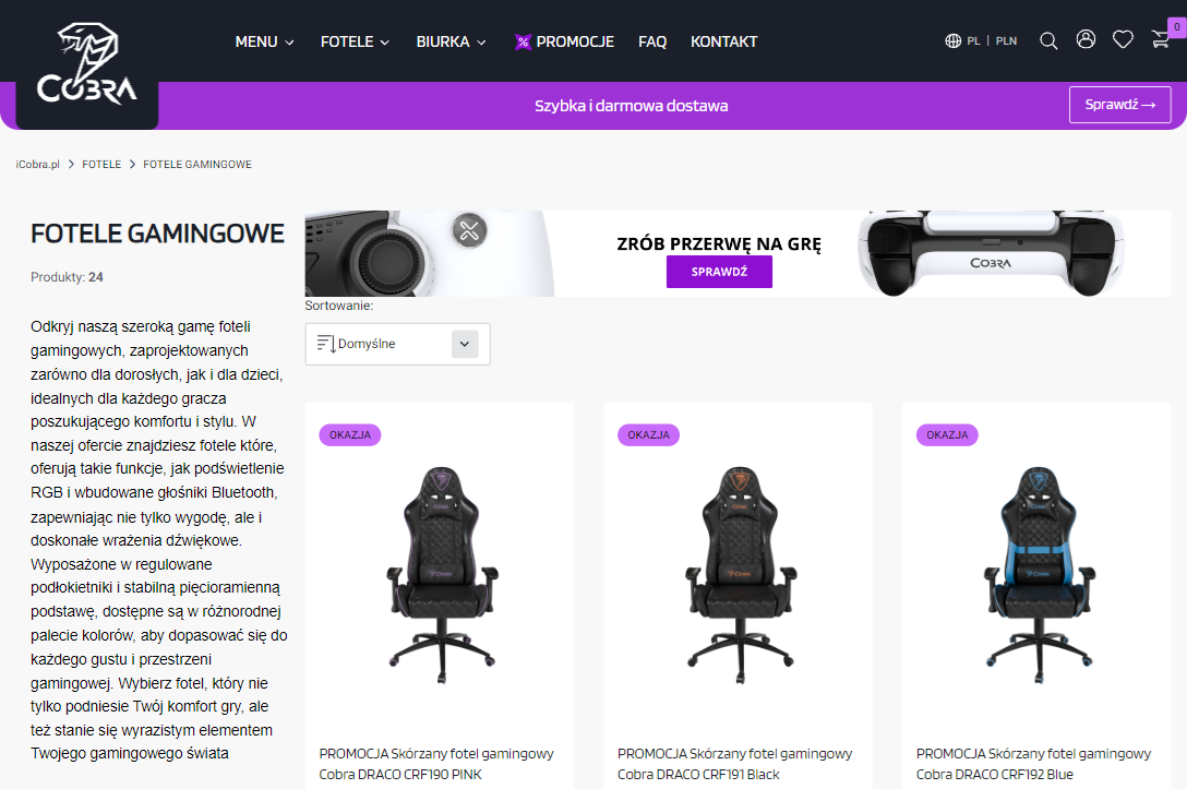 Fotele gamingowe do wielogodzinnego grania - co sprawdzić przed zakupem?