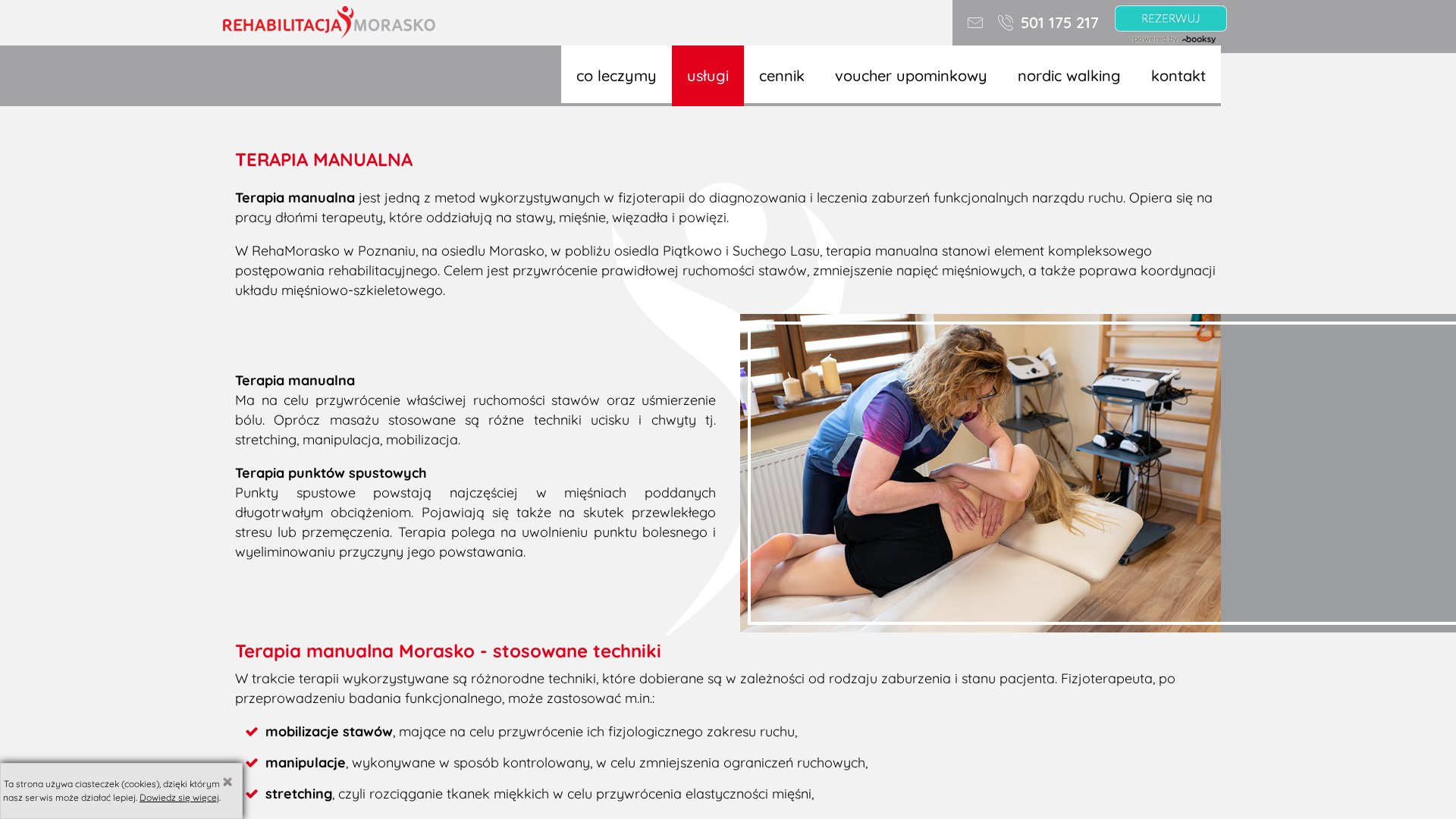 Terapia manualna w Poznaniu - na czym polega i jak wygląda pierwsza konsultacja fizjoterapeutyczna?