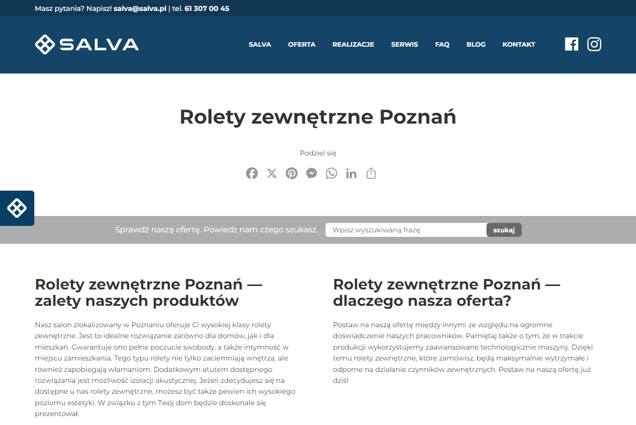 Rolety zewnętrzne w Poznaniu - jak zwiększyć bezpieczeństwo domu i obniżyć rachunki za energię?