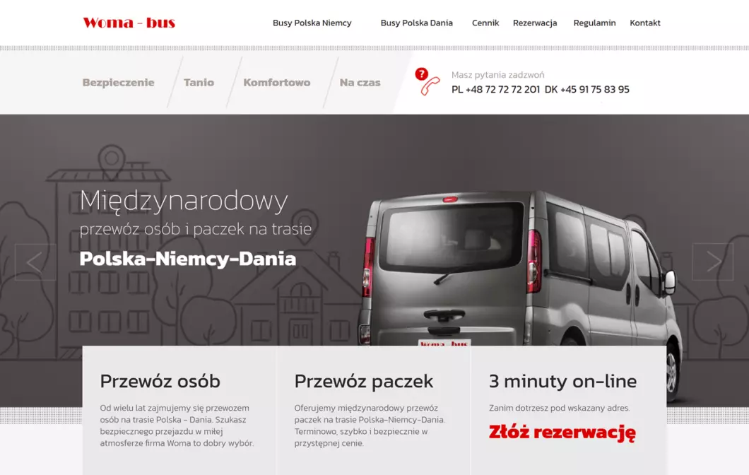 Zrzut ekranu strony