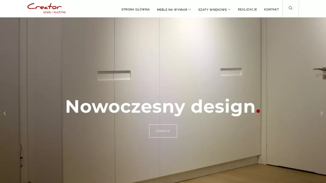 Zrzut ekranu strony
